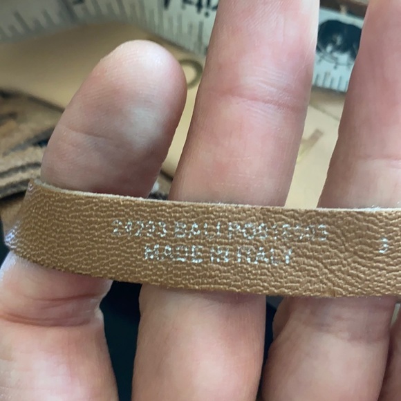 OFFICE GIRL Cheetah Print Brown Metallic Strap Sandals Size 36 - Picture 6 of 12